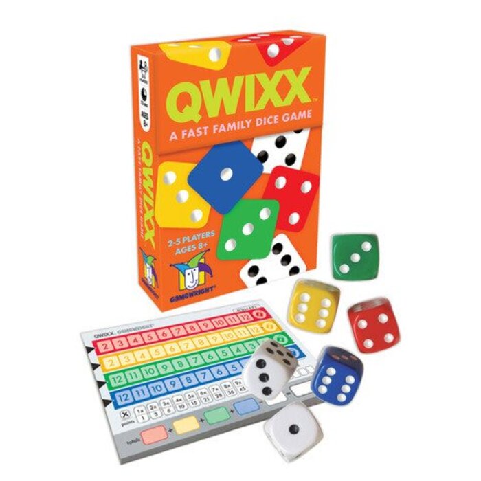 Gamewright Qwixx - A Fast Family Dice Game