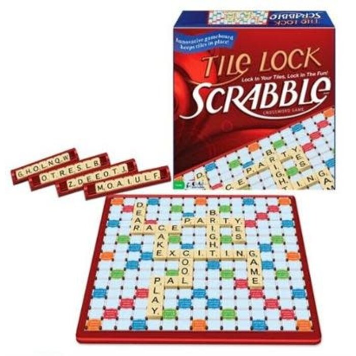 Hasbro Tile Lock Scrabble