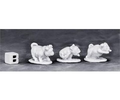 Reaper Miniatures Dark Heaven Bones: War Pugs (3)