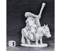 Reaper Miniatures Dark Heaven Bones: Dwarf Mounted Battle Mage