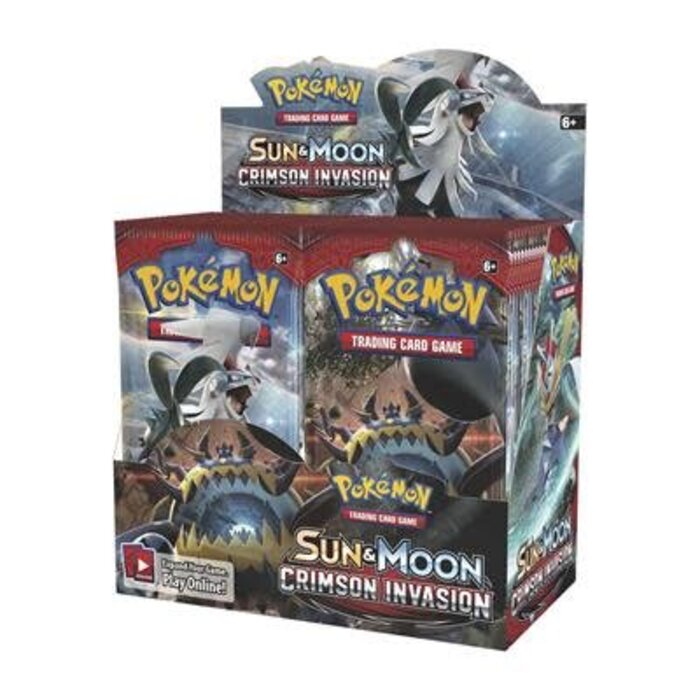The Pokemon Company International Pokemon TCG - Sun & Moon: Crimson Invasion Booster Box