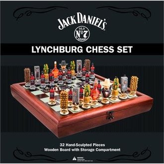 Cornell Chess Set - Jack Daniel's Lynchburg Cornell Chess Set - Jack Daniel's Lynchburg