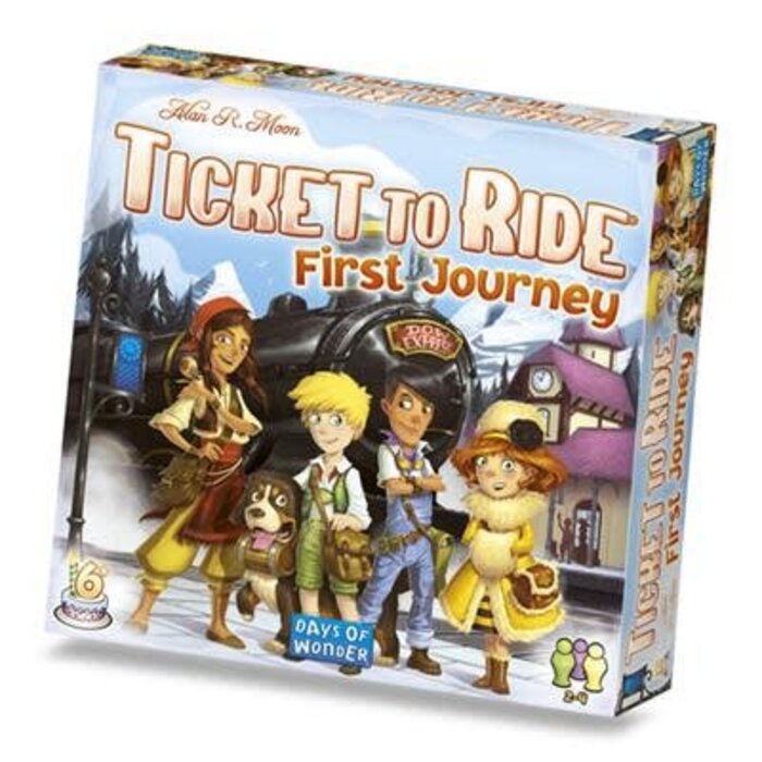 Days of Wonder Ticket to Ride: First Journey - Europe