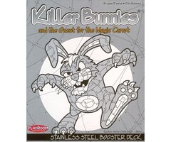 Playroom Entertainment Killer Bunnies and the Quest for the Magic Carrot: Stainless Steel Booster Deck