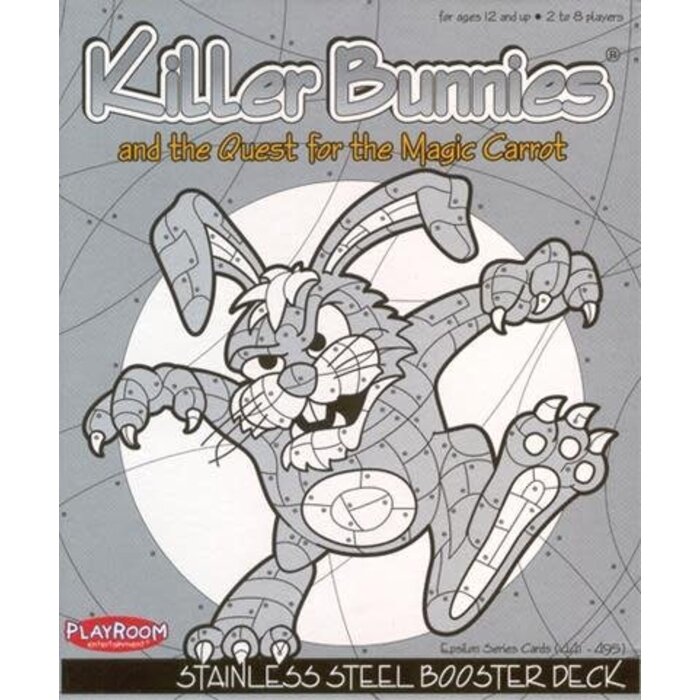 Playroom Entertainment Killer Bunnies and the Quest for the Magic Carrot: Stainless Steel Booster Deck