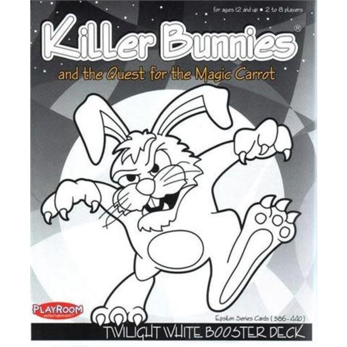 Playroom Entertainment Killer Bunnies and the Quest for the Magic Carrot: Twilight White Booster Deck