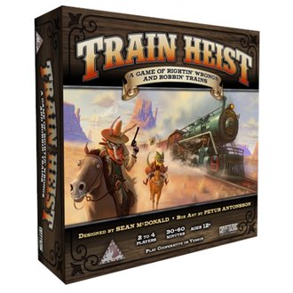 Cryptozoic Train Heist Board Game (Cryptozoic Edition) Cryptozoic Train Heist Board Game (Cryptozoic Edition)