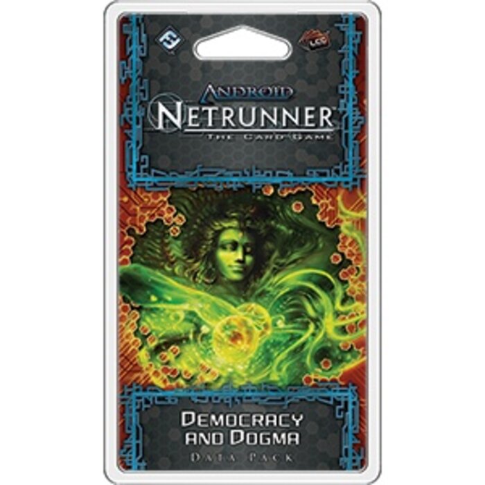 Fantasy Flight Games Android Netrunner LCG: Mumbad Cycle 3 - Democracy & Dogma Data Pack