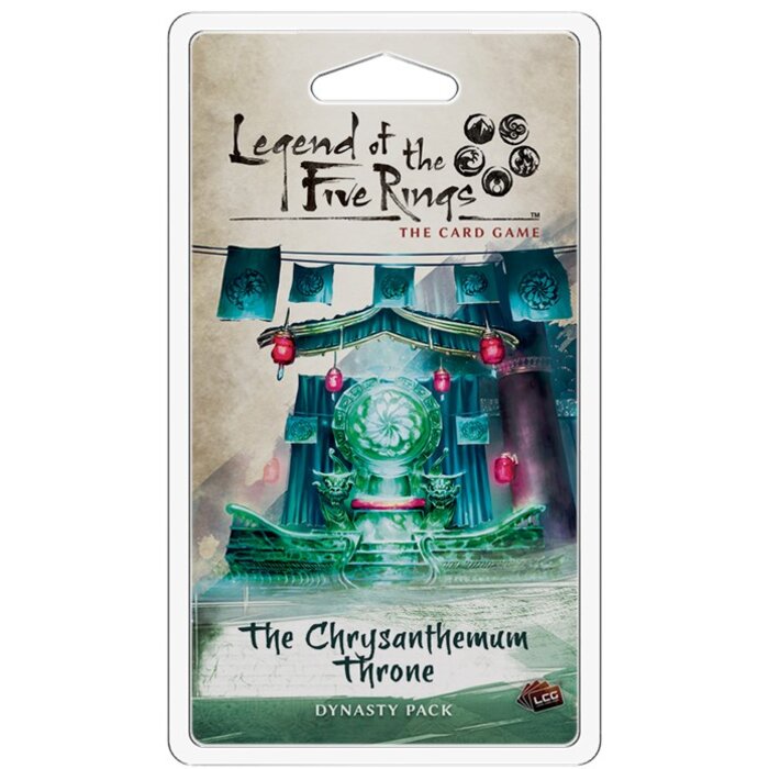 Fantasy Flight Games Legend of the Five Rings LCG: Imperial Cycle 4 - The Chrysanthemum Throne Dynasty Pack