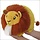 Squishable Mini Lazy Lion 7"