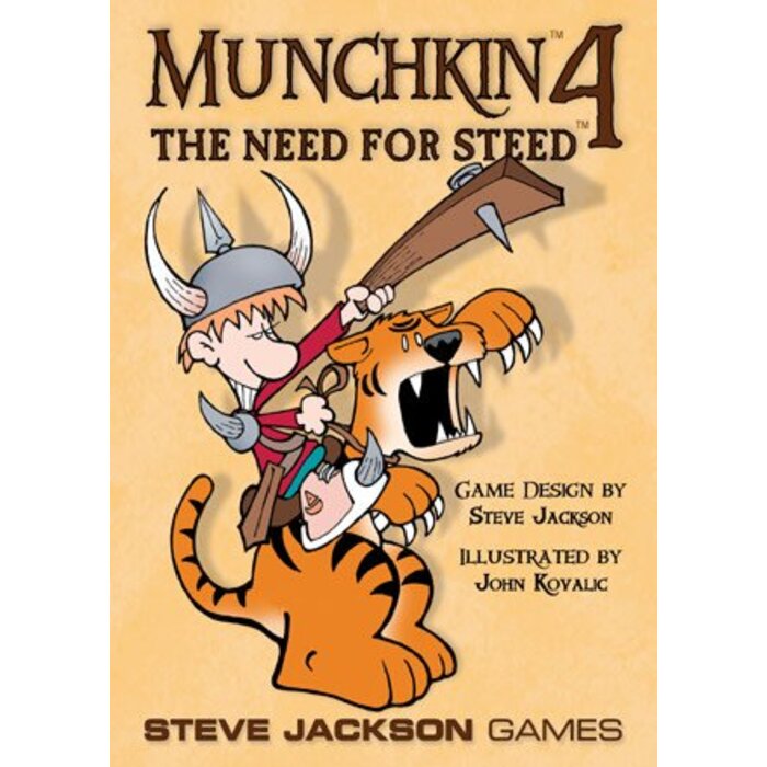Steve Jackson Games Munchkin Original: The Need For Steed Expansion 4