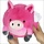 Squishable Mini Flying Pig 7"