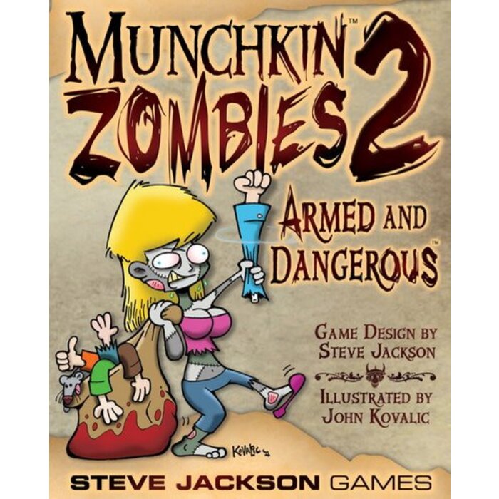 Steve Jackson Games Munchkin Zombies: Armed and Dangerous Expansion 2
