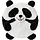 Squishable Happy Panda 15"