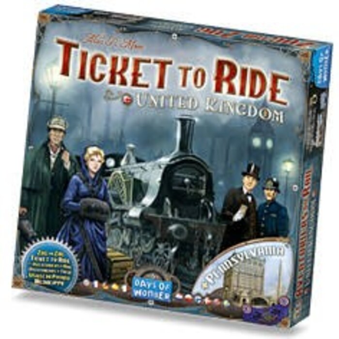 Days of Wonder Ticket to Ride: Map Collection 5 - United Kingdom & Pennsylvania