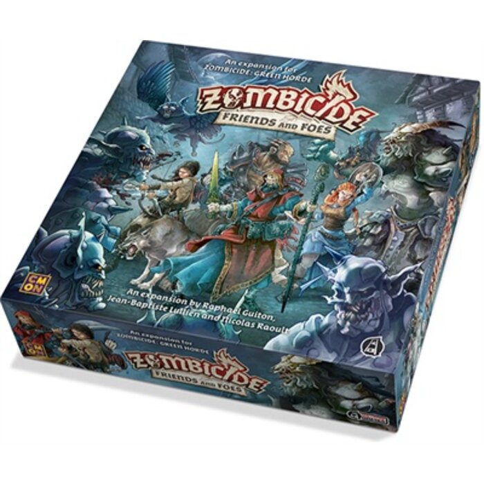 CMON Zombicide: Green Horde/Black Plague Friends and Foes Expansion
