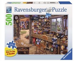 Ravensburger 500 pcs - Dad's Shed (Large Piece Format)