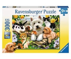 Ravensburger 300 pcs - Happy Animal Buddies (XXL)