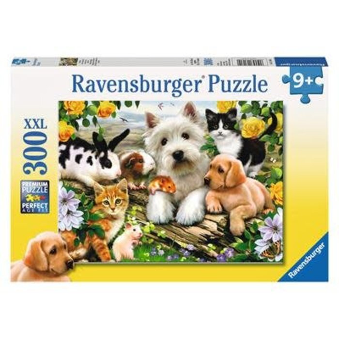 Ravensburger 300 pcs - Happy Animal Buddies (XXL)