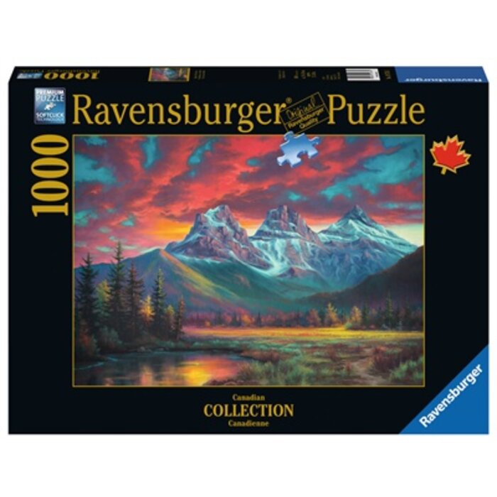 Ravensburger 1000 pcs - Canadian Collection: Alberta's Three Sisters