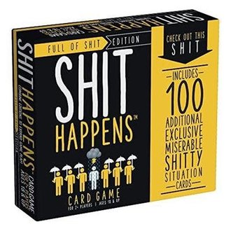 Goliath Games Shit Happens Card Game Full of Shit Edition Goliath Games Shit Happens Card Game Full of Shit Edition