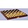 Checkers Set 10" Inlaid Folding Board