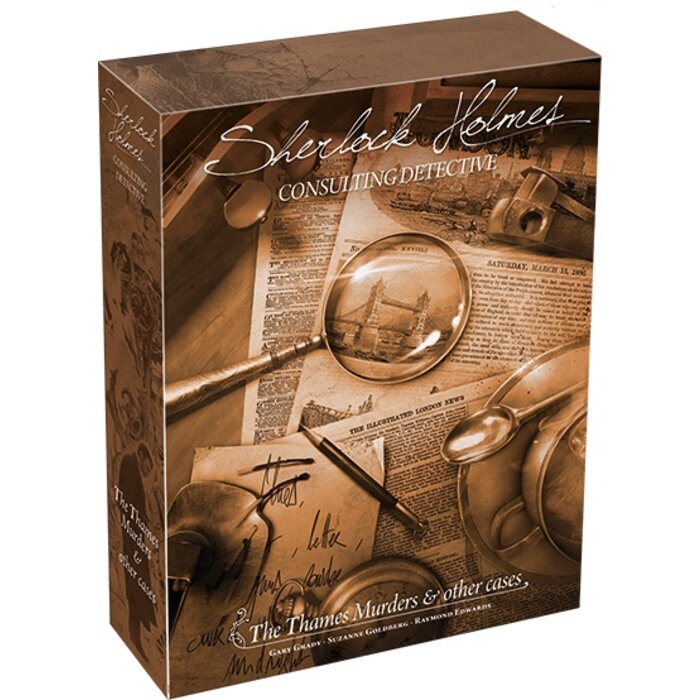 Space Cowboys Sherlock Holmes Consulting Detective - The Thames Murder & Other Cases