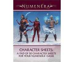 Monte Cook Games Numenera RPG Character Sheets