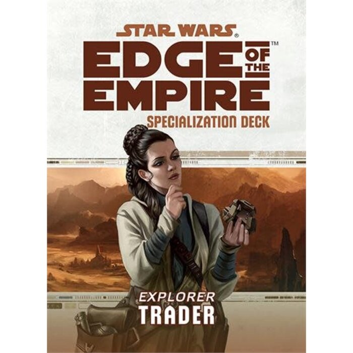 Fantasy Flight Games Star Wars RPG Edge of the Empire Explorer Trader Specialization Deck