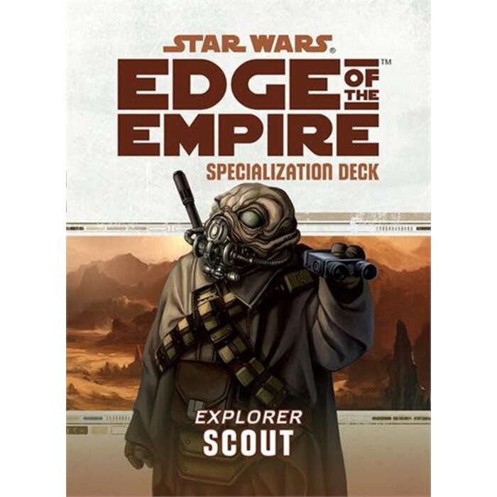 Fantasy Flight Games Star Wars RPG Edge of the Empire Explorer Scout Specialization Deck