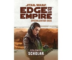 Fantasy Flight Games Star Wars RPG Edge of the Empire Colonist Scholar Specialization Deck