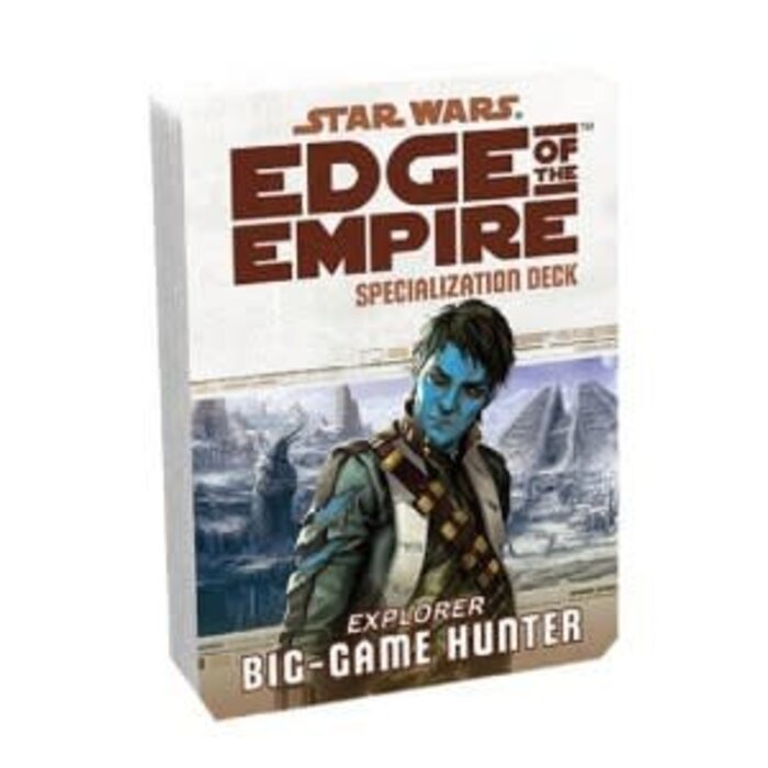 Fantasy Flight Games Star Wars RPG Edge of the Empire Explorer Big-Game Hunter Specialization Deck