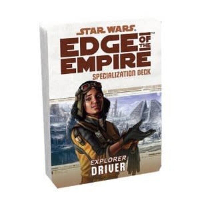Fantasy Flight Games Star Wars RPG Edge of the Empire Explorer Driver Specialization Deck