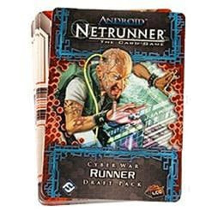 Fantasy Flight Games Android Netrunner LCG Draft - Cyber War: Runner Draft Pack