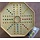 Wooden Wahoo Game: 4 Player (Regular/42 cm) A.K.A. " The Marble Game" or Aggravation