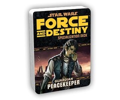 Fantasy Flight Games Star Wars RPG Force and Destiny Guardian Peacekeeper Specialization Deck