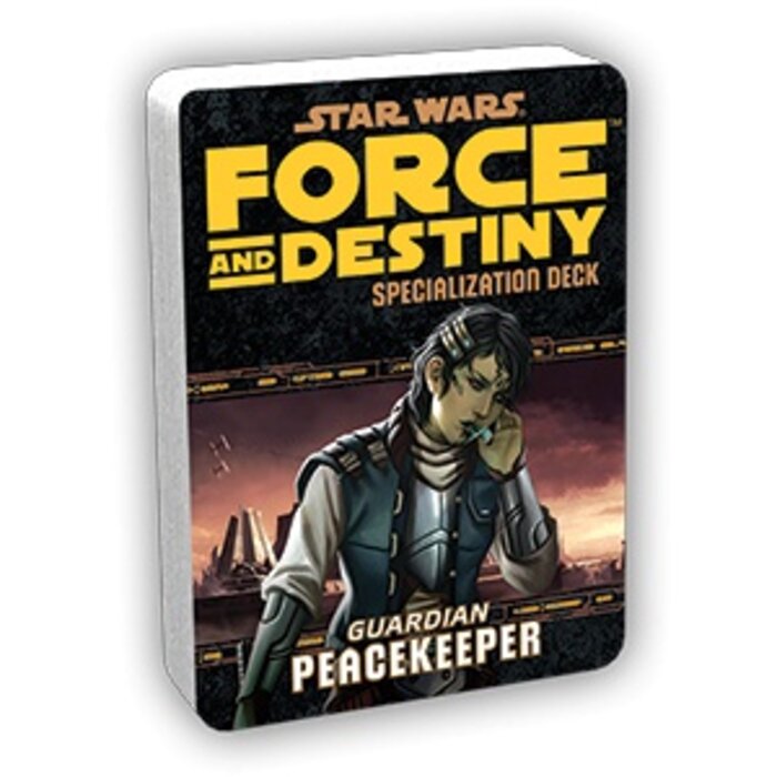 Fantasy Flight Games Star Wars RPG Force and Destiny Guardian Peacekeeper Specialization Deck