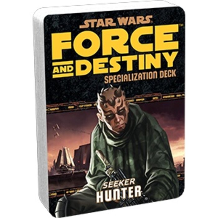 Fantasy Flight Games Star Wars RPG Force and Destiny Seeker Hunter Specialization Deck