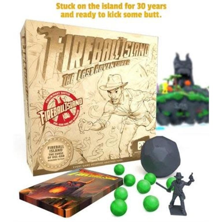 Fireball Island The Last Adventurer Expansion Boardgames.ca