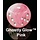 36d6 Dice Block (12mm): Ghostly Glow (Assorted Colours) Pink w/ Silver