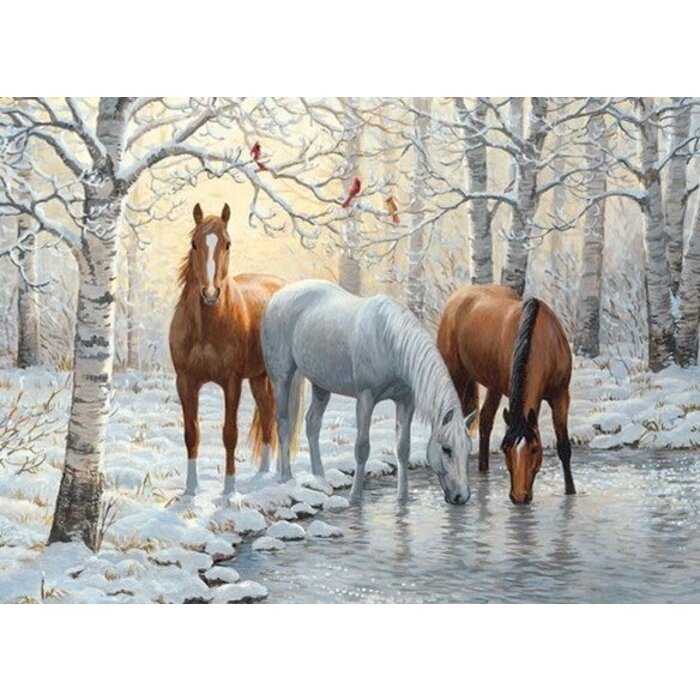 Cobble Hill Puzzles 1000 pcs - Winter Trio