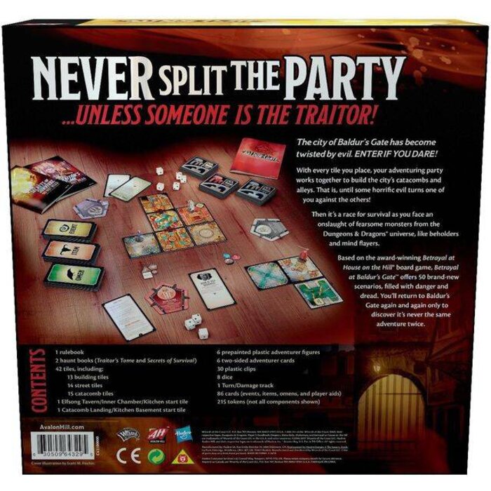 Avalon Hill Betrayal at Baldur's Gate