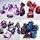 7-Piece RPG Dice Set: Gemini (Assorted Colours)