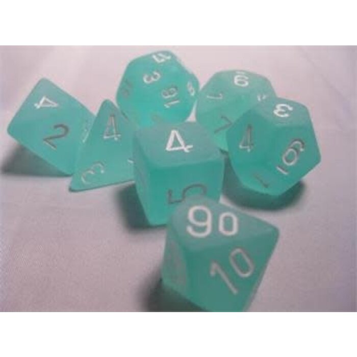 Chessex 7-Piece RPG Dice Set: Frosted (Assorted Colours)