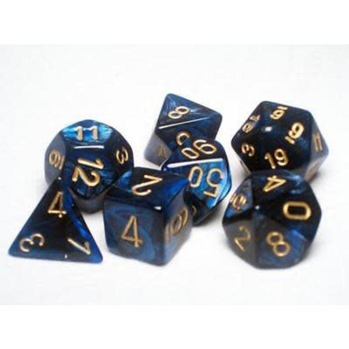Chessex 7-Piece RPG Dice Set: Scarab (Assorted Colours)