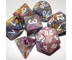 Chessex 7-Piece RPG Dice Set: Festive (Assorted Colours)