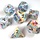7-Piece RPG Dice Set: Festive (Assorted Colours)