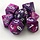 7-Piece RPG Dice Set: Festive (Assorted Colours)