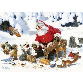 Cobble Hill Puzzles Santa Claus and Friends 350 Piece Family Puzzle Cobble Hill Puzzles Santa Claus and Friends 350 Piece Family Puzzle