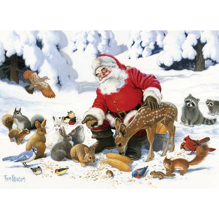 Cobble Hill Puzzles 350 pcs - Santa Claus and Friends (Family Puzzle)